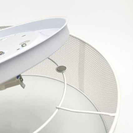 Deckenleuchte SIRJA PLISADO 2x E27/15W/230V Ø 35 cm weiß