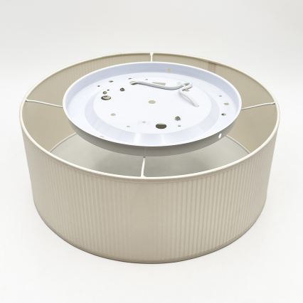 Deckenleuchte SIRJA PLISADO 2xE27/15W/230V, Ø 35 cm, cremefarben
