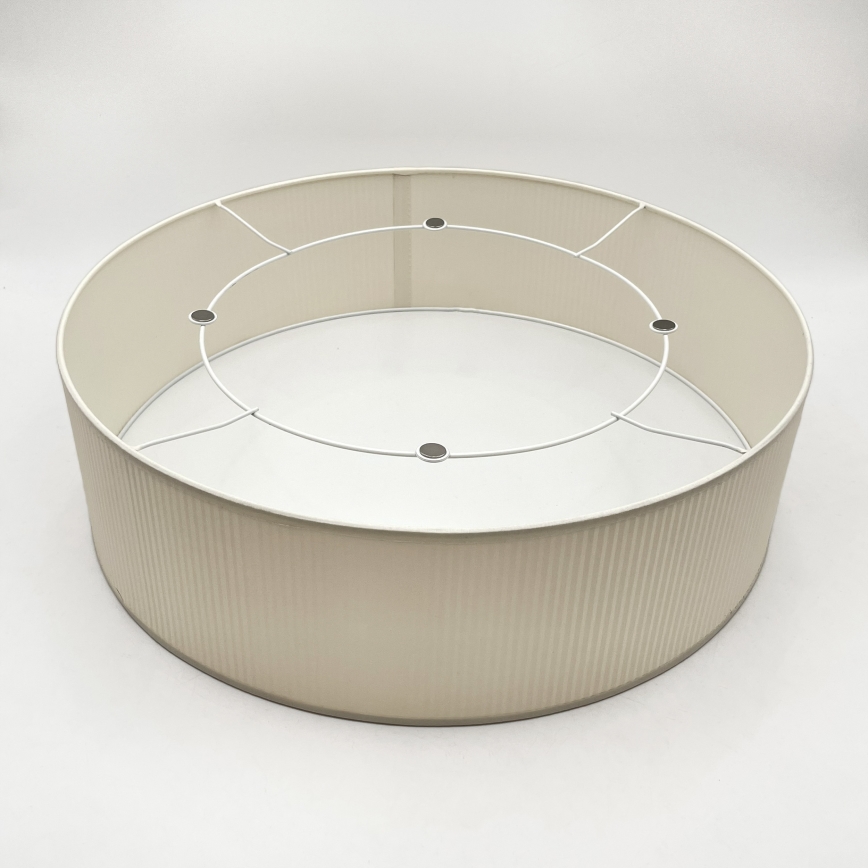 Deckenleuchte SIRJA PLISADO 4xE27/15W/230V Ø 45 cm cremefarben