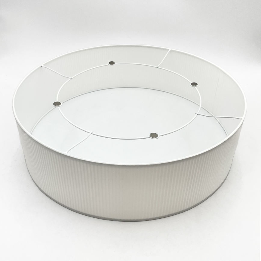 Deckenleuchte SIRJA PLISADO 4xE27/15W/230V Ø 45 cm weiß