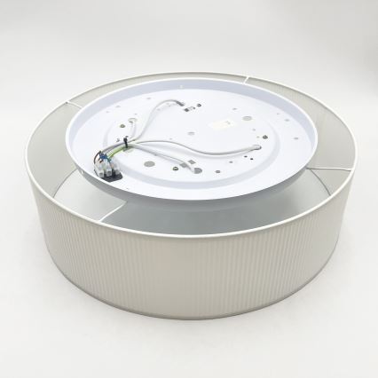Deckenleuchte SIRJA PLISADO 4xE27/15W/230V Ø 45 cm weiß