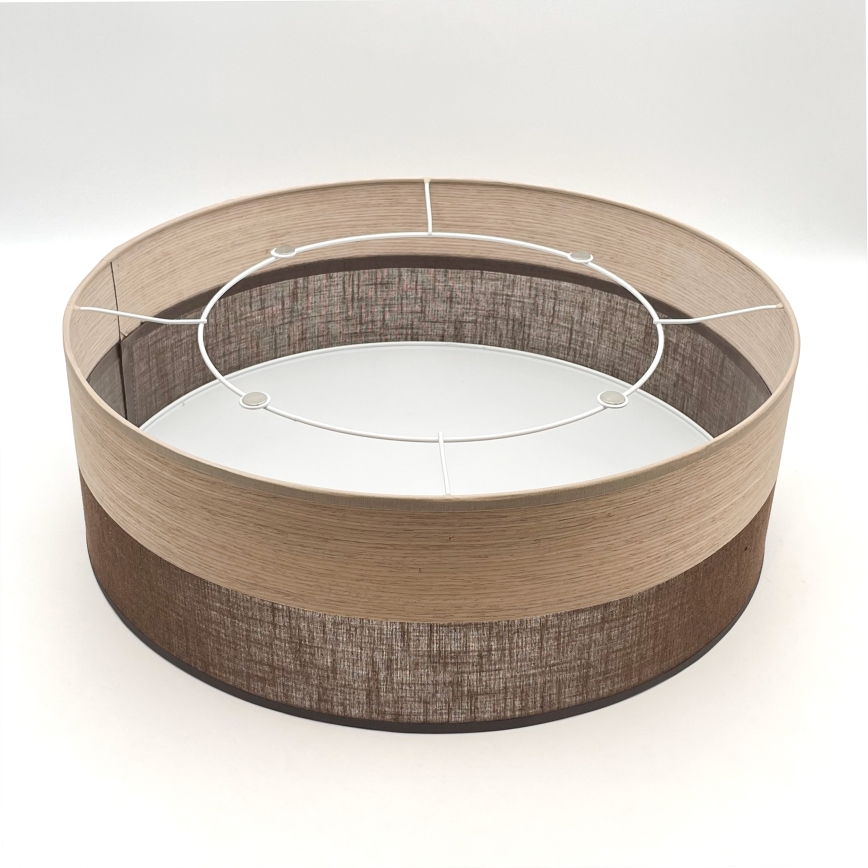Deckenleuchte SIRJA WOOD 2xE27/15W/230V d 45 cm braun/Eiche