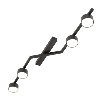 Deckenleuchte SKAN 4xGX53/12W/230V schwarz