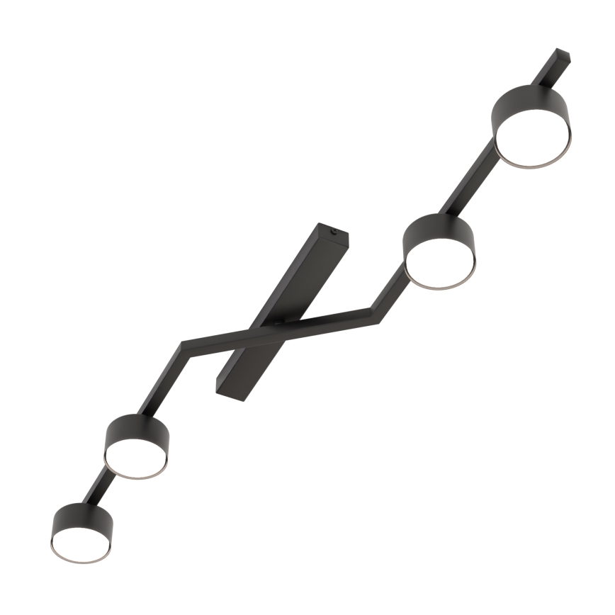 Deckenleuchte SKAN 4xGX53/12W/230V schwarz