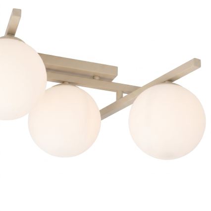 Deckenleuchte SMART 4xE14/10W/230V beige/weiß