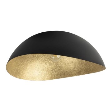 Deckenleuchte SOLARIS 1xE27/60W/230V Ø 48 cm Schwarz/Gold