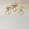 Deckenleuchte SOPRA 3xE14/10W/230V beige/rauchbeige