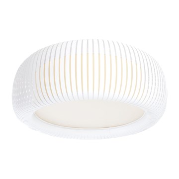 Deckenleuchte STRIPES 2xE27/40W/230V Ø 55 cm weiß/creme