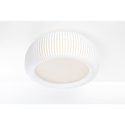 Deckenleuchte STRIPES 2xE27/40W/230V Ø 55 cm weiß/creme