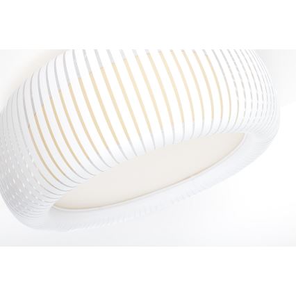 Deckenleuchte STRIPES 2xE27/40W/230V Ø 55 cm weiß/creme