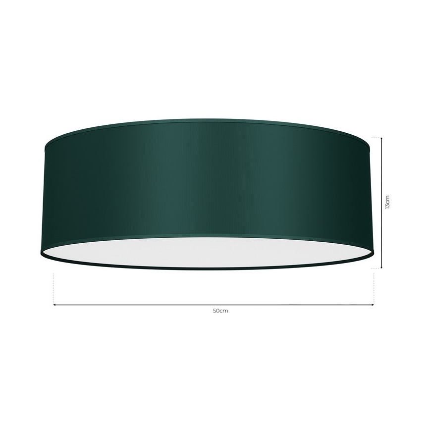 Deckenleuchte VERDE 3xE27/60W/230V d. 50 cm grün