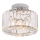 Deckenleuchte VETRO 1xE27/15W/230V Ø 24,5 cm mattchrom