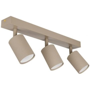 Deckenspot 3xGU10/35W/230V beige