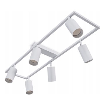 Deckenstrahler 6xGU10/30W/230V weiß