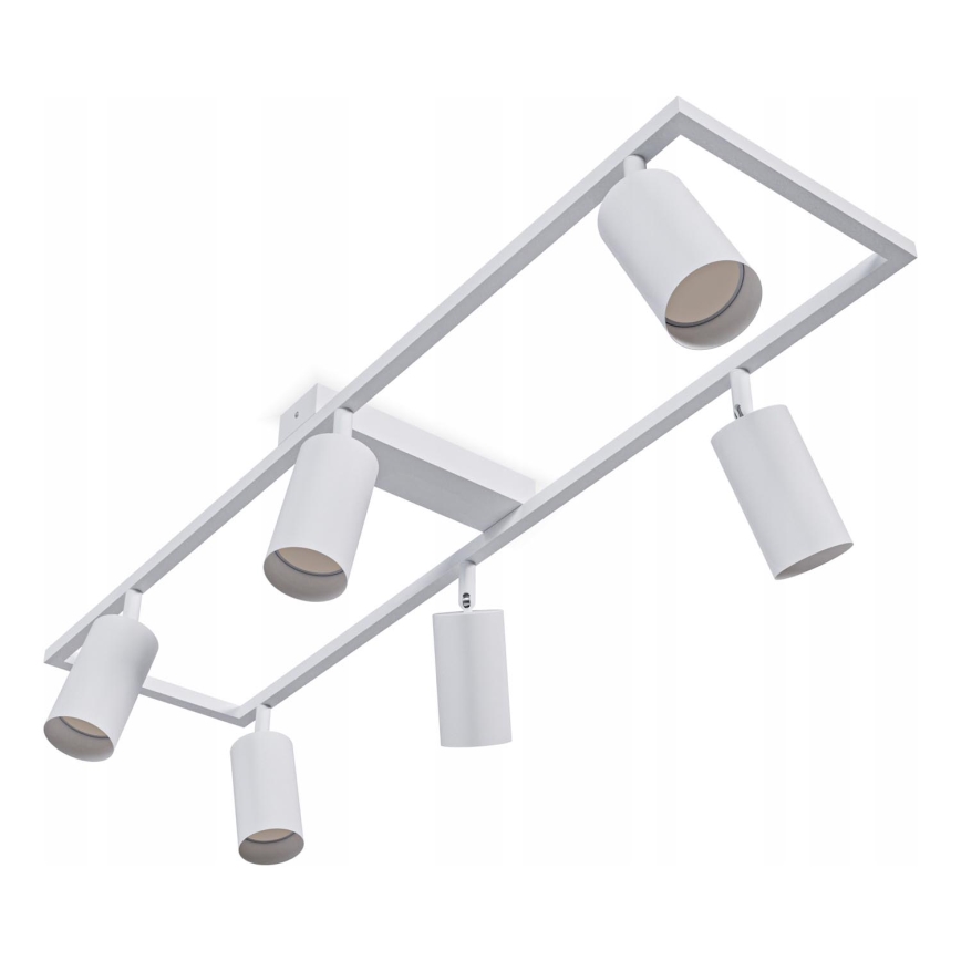 Deckenstrahler 6xGU10/30W/230V weiß