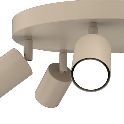 Deckenstrahler FUN 5xGU10/8W/230V beige