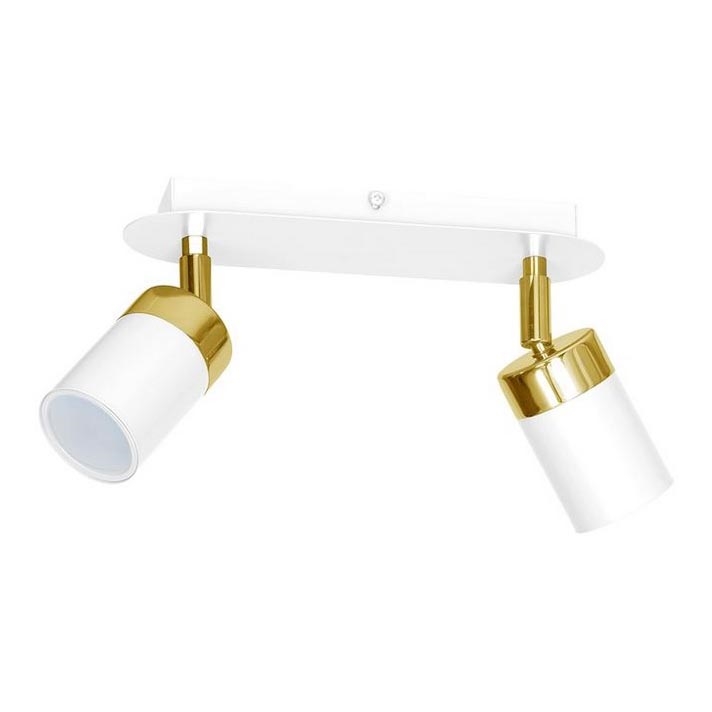Deckenstrahler JOKER 2xGU10/25W/230V weiß/gold