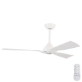 Deckenventilator d 132 cm IP44 weiß + Fernbedienung
