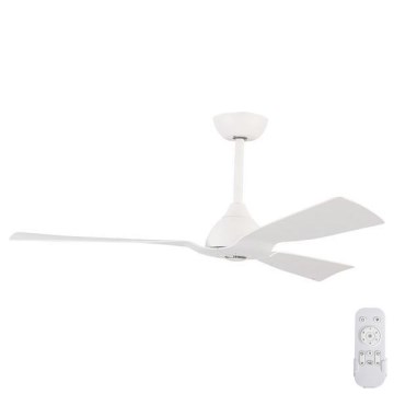 Deckenventilator d 132 cm IP44 weiß + Fernbedienung