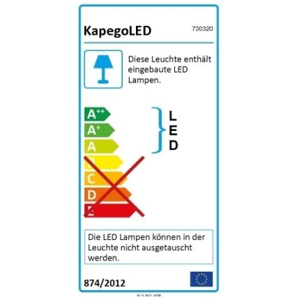 Deko-Light 730320 - LED Wandbeleuchtung ESCATO LED/6W/230V