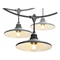 Dekorative Außen-Lichterkette CRETE, 10×E27, 230 V, 15 m, IP44
