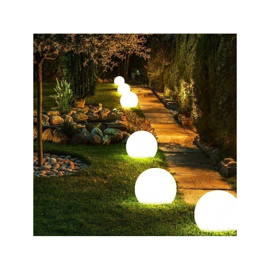 Dekorative Außenleuchte GARDEN BALL 1xE27/40W/230V IP65 d. 38 cm