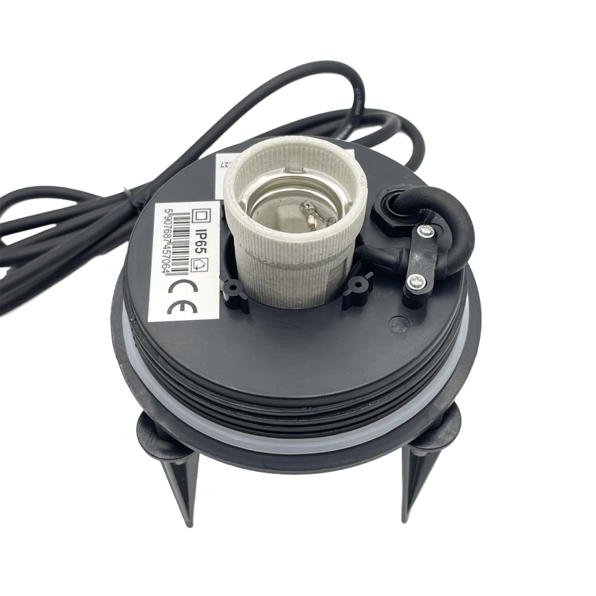 Dekorative Außenleuchte LUMISTONE, 1x E27, 15 W, 230 V, Schutzart IP65, Ø 25 cm