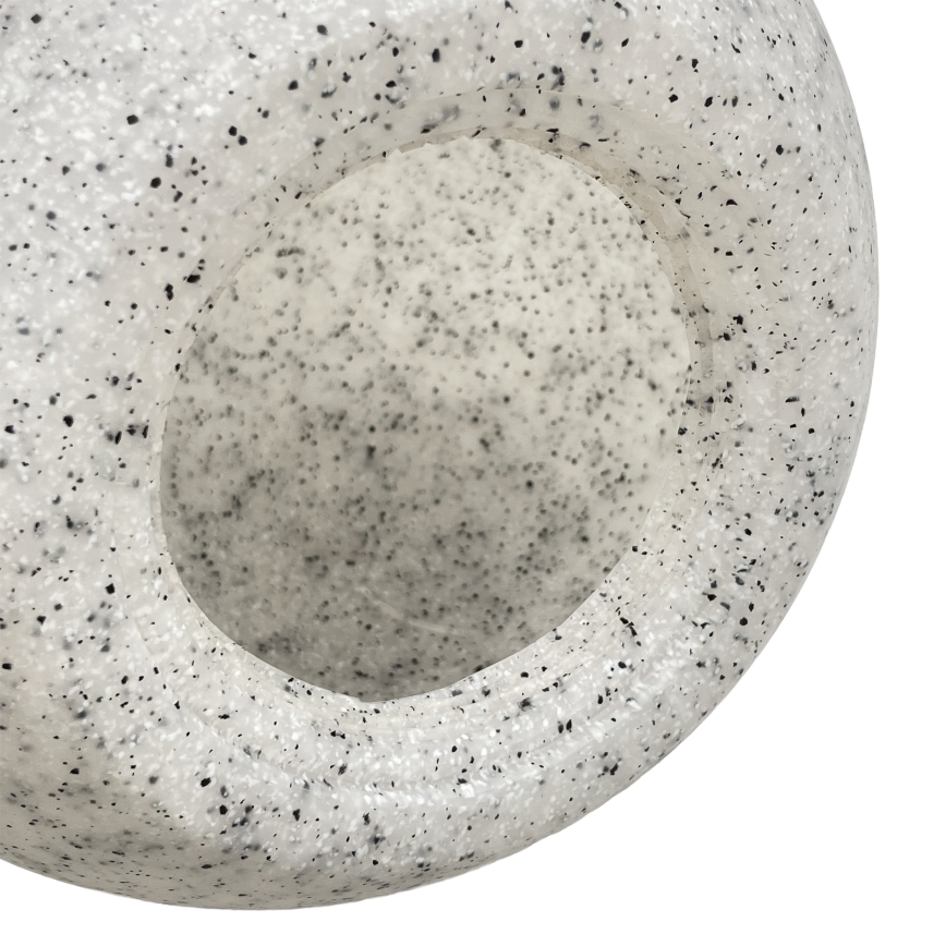 Dekorative Außenleuchte LUMISTONE, 1x E27, 15 W, 230 V, Schutzart IP65, Ø 25 cm