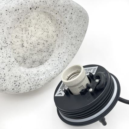 Dekorative Außenleuchte LUMISTONE 1xE27/15W/230V IP65 Ø 26,5 cm