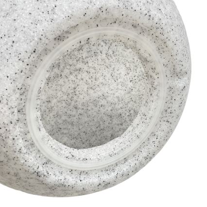 Dekorative Außenleuchte LUMISTONE 1xE27/15W/230V IP65 Ø 38 cm