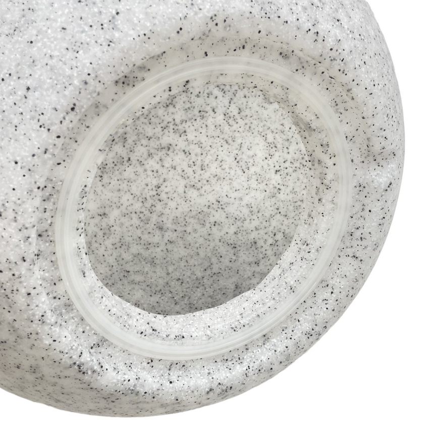 Dekorative Außenleuchte LUMISTONE 1xE27/15W/230V IP65 Ø 38 cm