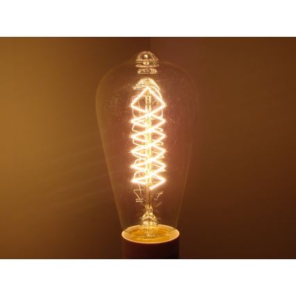 Dekorative, dimmbare Hochleistungsglühlampe SELEBY ST64 E27/40W/230V 2200K