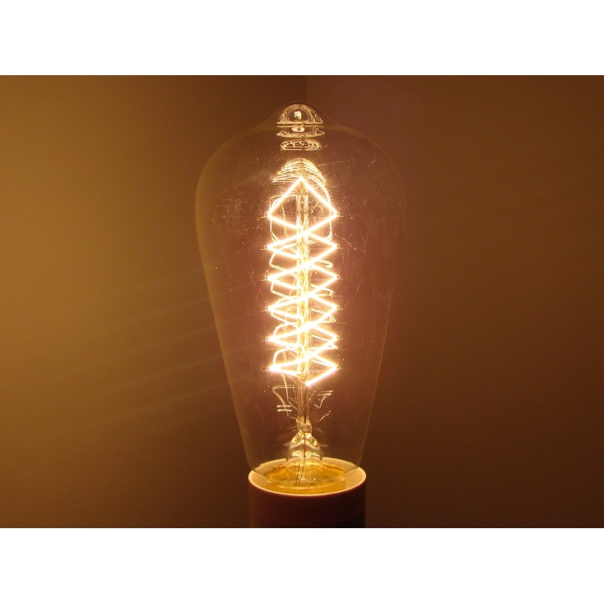 Dekorative, dimmbare Hochleistungsglühlampe SELEBY ST64 E27/40W/230V 2200K