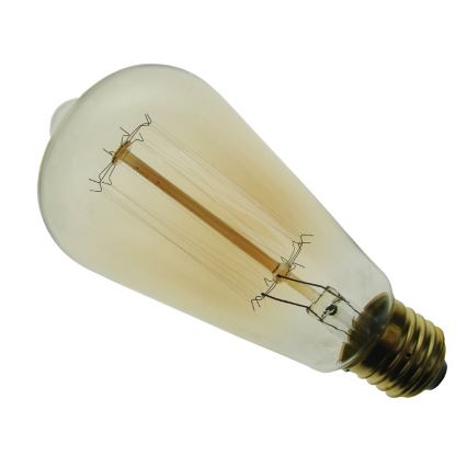 Dekorative dimmbare Hochleistungsglühlampe SELEBY ST64 E27/60W/230V 2200K