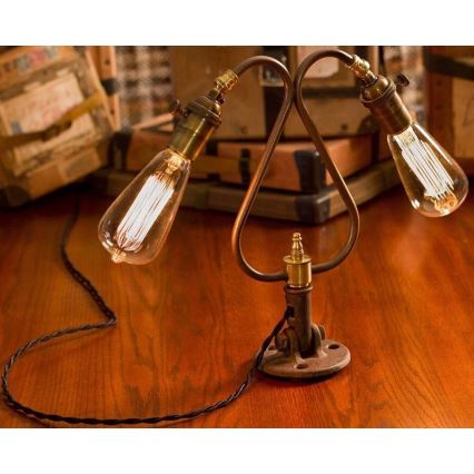 Dekorative, dimmbare Hochleistungsglühlampe SELEBY ST64 E27/60W/230V 2200K