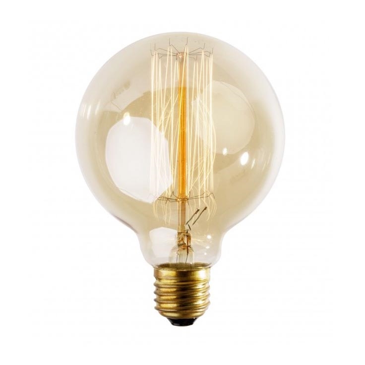 Dekorative, dimmbare Hochleistungsglühlampe SELRED G95 E27/40W/230V 3000K