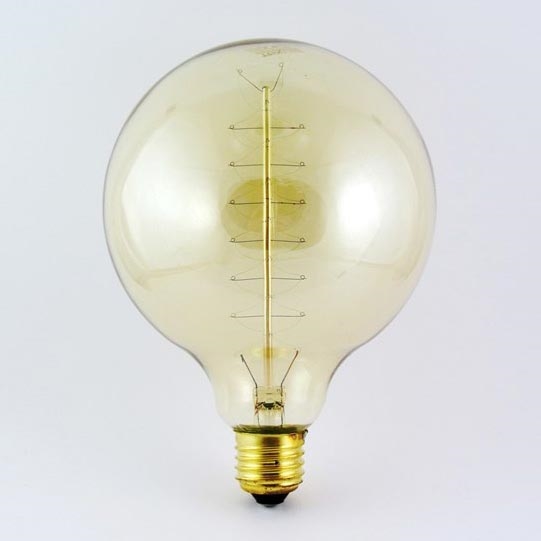 Dekorative dimmbare Hochleistungsglühlampe VINTAGE G125 E27/40W/230V