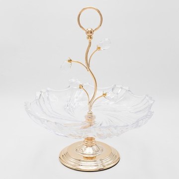 Dekorative Etagere 33x38,5 cm golden