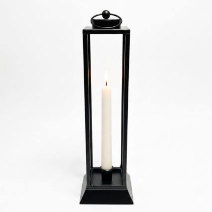 Dekorative Laterne HALL 34 cm schwarz