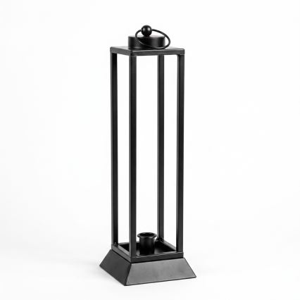 Dekorative Laterne HALL 34 cm schwarz