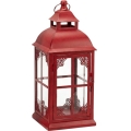 Dekorative Laterne REDY, 30,5 cm, rot