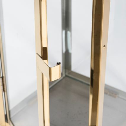 Dekorative Laterne TOWER 29 cm, gold