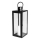 Dekorative Laterne TOWER 38 cm schwarz