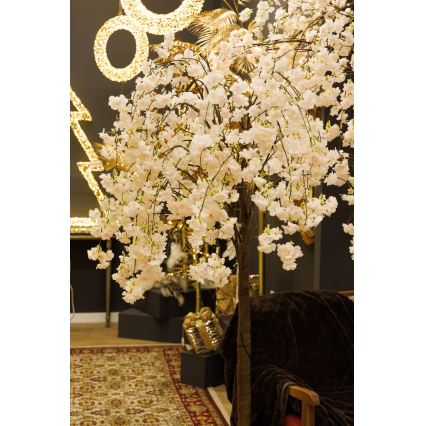 Dekorativer LED-Kunst-Weihnachtsbaum CHERRY TREE 84xLED/230V 1,7 m Kirsche