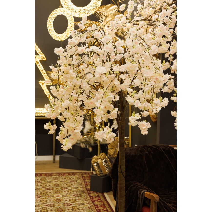Dekorativer LED-Kunst-Weihnachtsbaum CHERRY TREE 84xLED/230V 1,7 m Kirsche