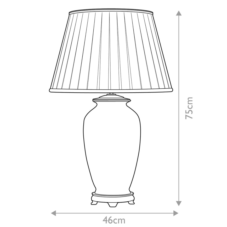 Designer's Lightbox - Tischlampe DIAN 1xE27/60W/230V
