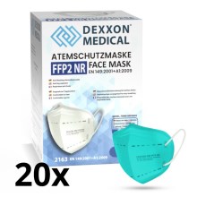 DEXXON MEDICAL Atemschutzmaske FFP2 NR Azure 20St.
