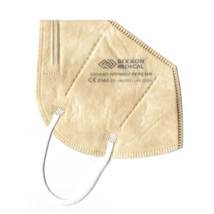 DEXXON MEDICAL Atemschutzmaske FFP2 NR beige 100St.