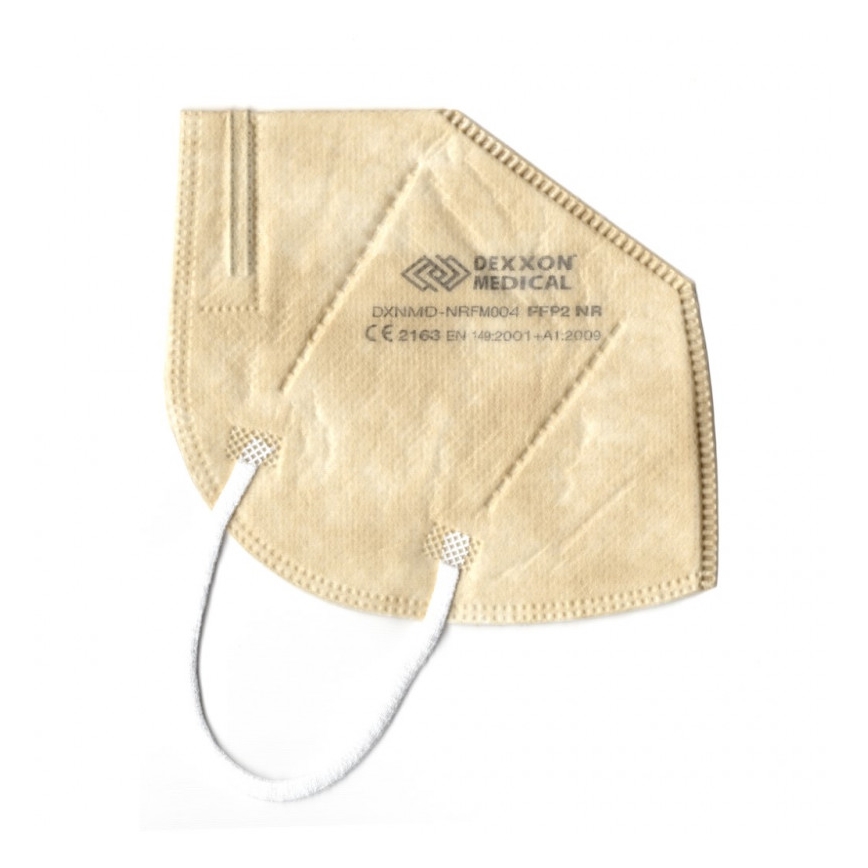 DEXXON MEDICAL Atemschutzmaske FFP2 NR beige 100St.