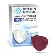 DEXXON MEDICAL Atemschutzmaske FFP2 NR lila 1St.